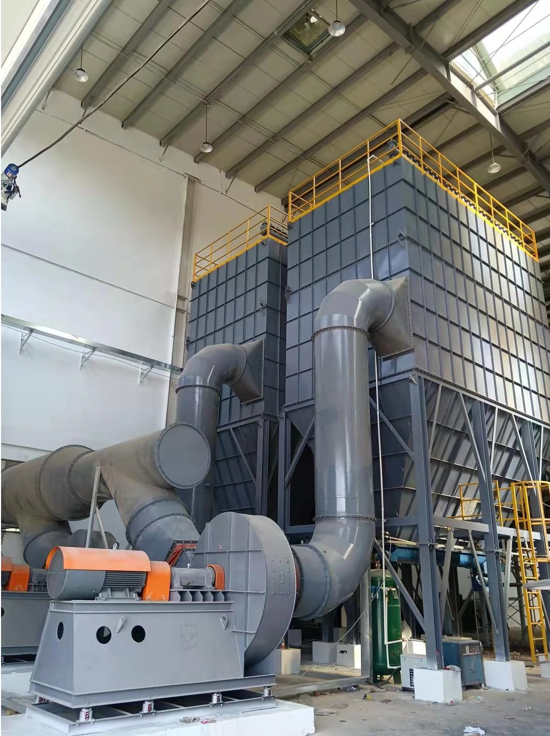 Construction Waste Recycling Dust Collector Case – Hangzhou NLCG Project | FengTu®